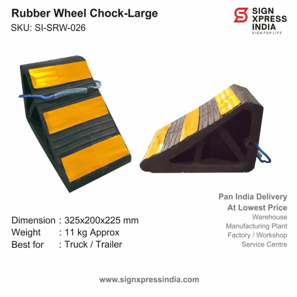 193 Rubber Wheel Chocks