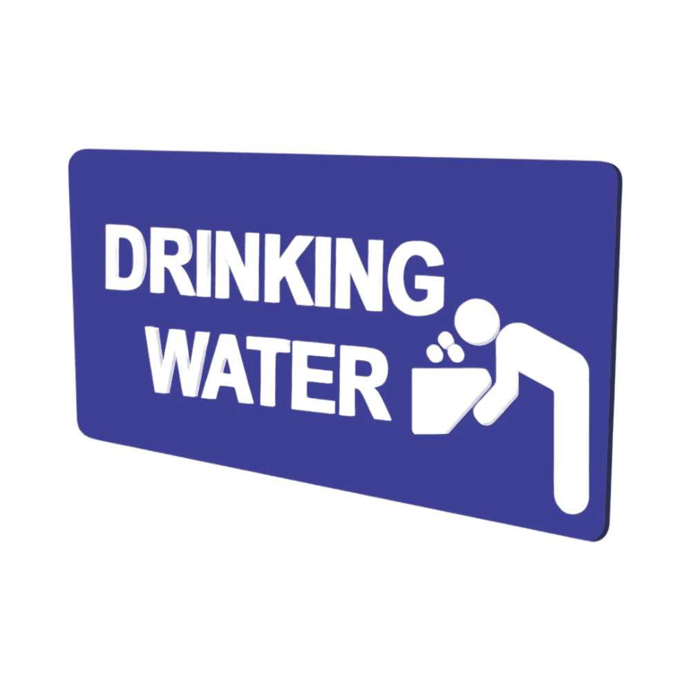 Drinking Water Customized Acrylic Name Plate | | Signxpress India Drinking Water Customized Acrylic Name Plate | | Signxpress India