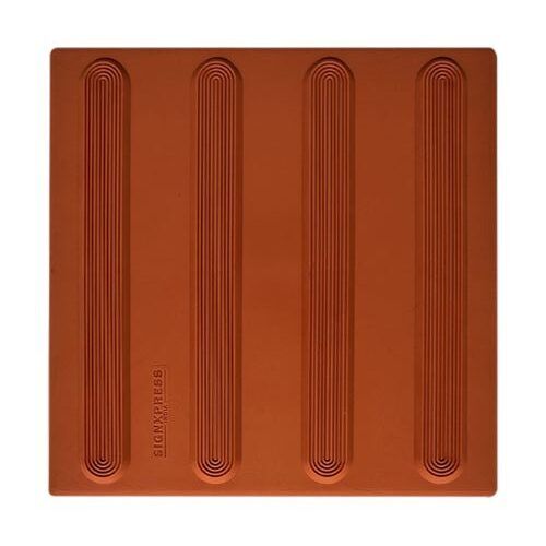 Untitled (500 x 500 px) (40) Terracotta PU Tactile Tiles