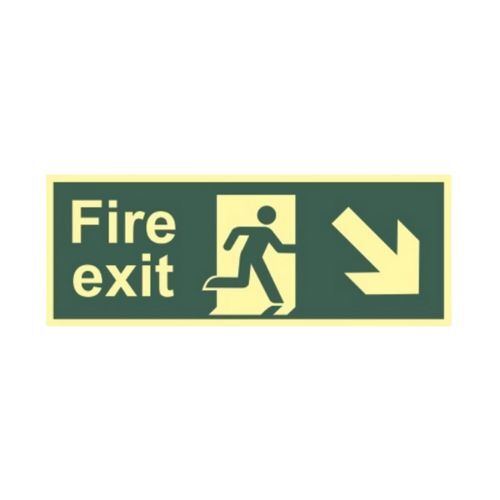 Glow in the Dark Signs | Vinyl | Thickness: 3 mm | Used in Apartments, Malls, Hospitals, Schools, Colleges | SignXpress India